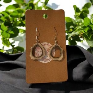Elegant Elk Antler Earrings